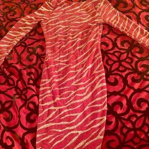 Sleek Red Evening Dress